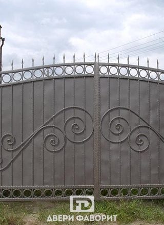 фотогалерея Въездные ворота