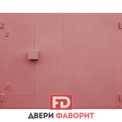 стальные гаражные ворота