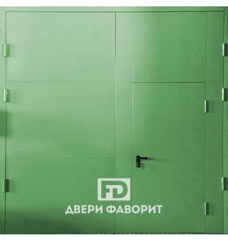 стальные гаражные ворота