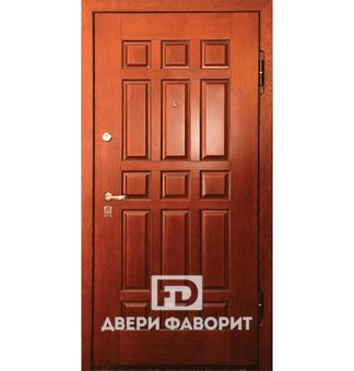 Входная дверь с отделкой массив дерева - МД-412